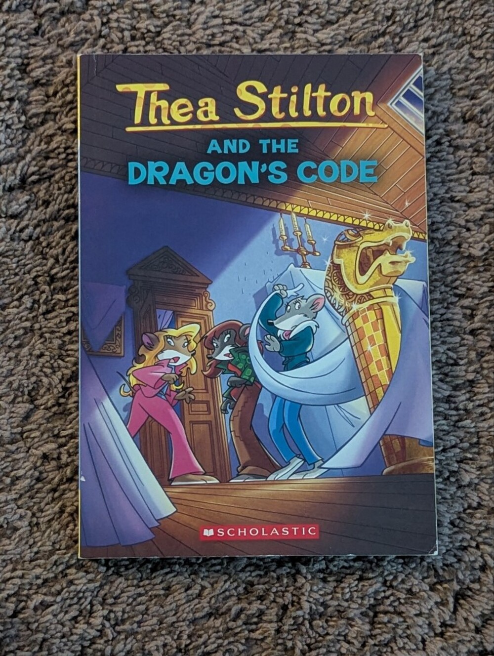 Thea Stilton and the Dragon's Code Paperback Chapter Book